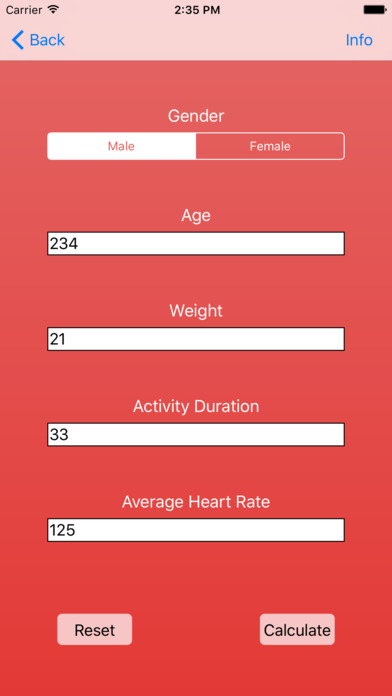 Basic Health Calculators screenshot 2