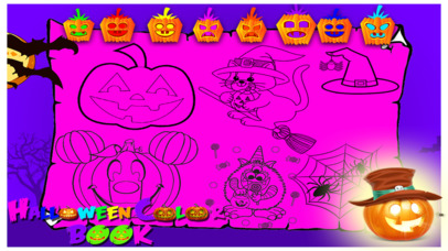 Halloween Coloring Pages Game screenshot 3
