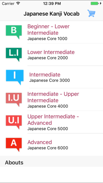 Japanese Kanji Vocabulary screenshot 4