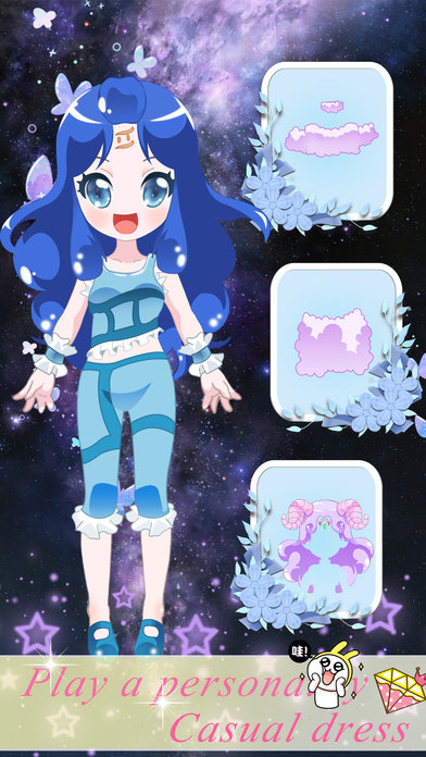 Constellation Dress Diary-Fun Design Game for Kids screenshot 2