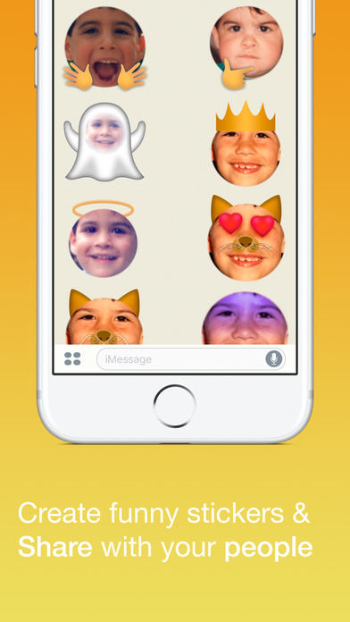 Self-Sticker | Create stickers with your face screenshot 2