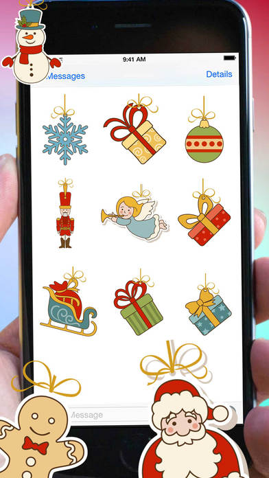 Christmas Tree Ornaments Stickers screenshot 2