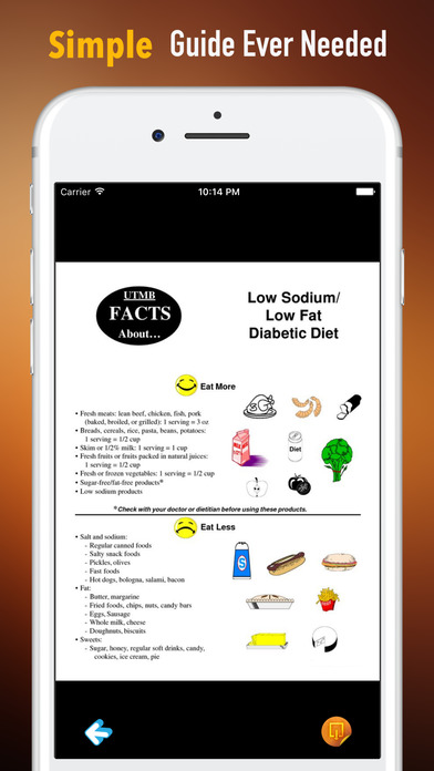 Low Sodium Foods-Pocket Guide screenshot 2