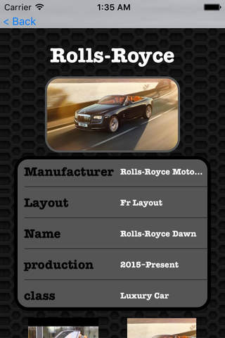 Rolls Royce Dawn Premium Photos and Videos screenshot 2