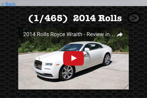 Great Cars - Rolls Royce Wraith Edition Premium Video and Photo Galleries screenshot 4