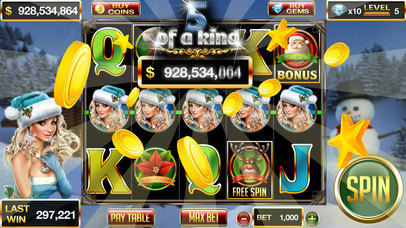 Slots: Christmas Vegas Jackpot Slots Free screenshot 2