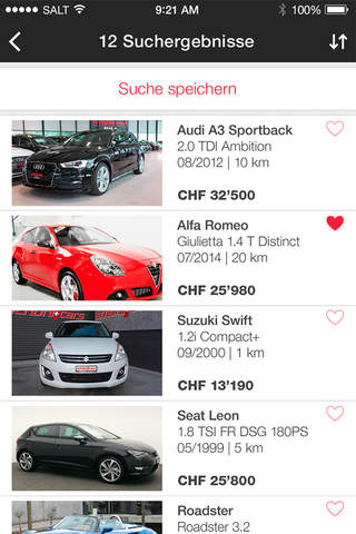 car4you.ch – Das Autoportal screenshot 2