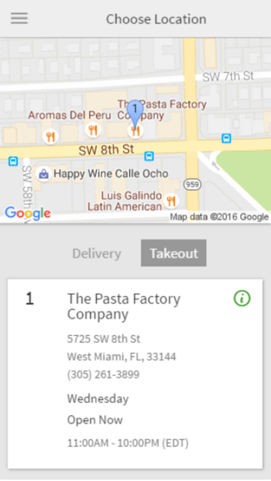 The Pasta Factory Company screenshot 2