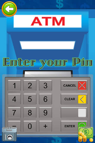 ATM Simulator - Credit Card, Cash, & Money Games screenshot 3