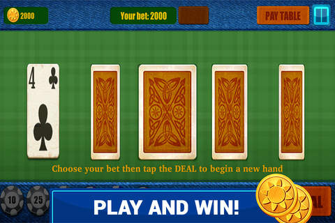 Video Poker - Farm Theme Pro screenshot 3