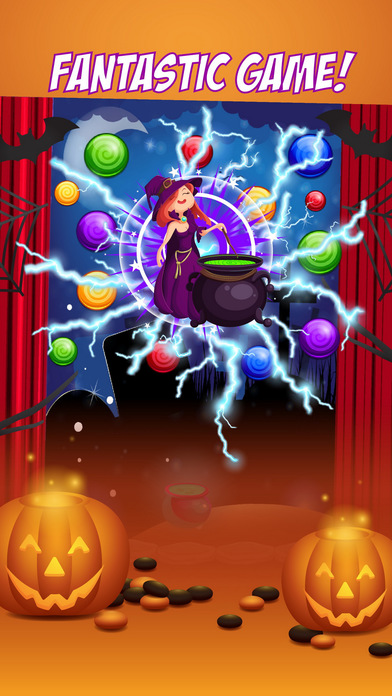 Witch Puzzle - Halloween foam bubbles for kids screenshot 2
