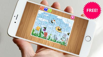 Bug Bird Animal Jigsaw Puzzle Fun For Kid Toddlers screenshot 3