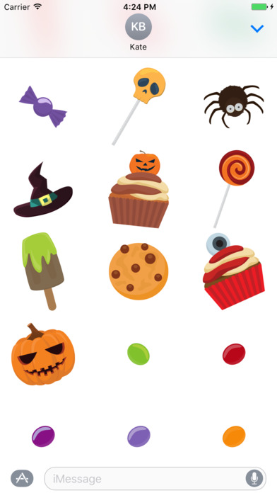 Halloween Ghosts Stickers screenshot 2