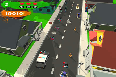 Ziggy Road - ZigZag Traffic Racing ! screenshot 3