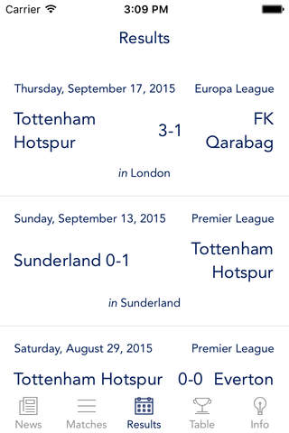 Team Tottenham screenshot 2