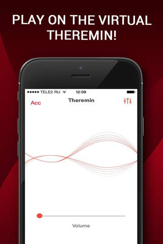 Theremin - Music Instrument Plus screenshot 3