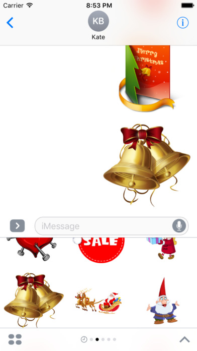 Christmas Collection Stickers for iMessage screenshot 2