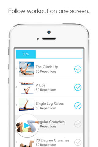 Fit30: Home Workouts Exercise screenshot 2