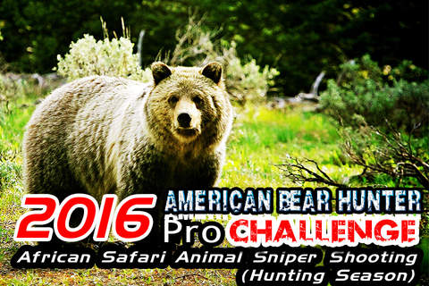 2016 American Bear Hunter Pro Challenge African Safari Animal Sniper Shooting - Pro screenshot 4