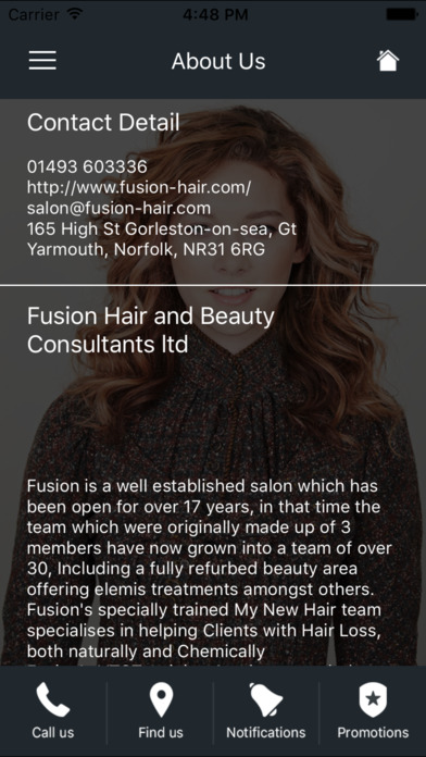 Fusion Hair and Beauty Ltd screenshot 2