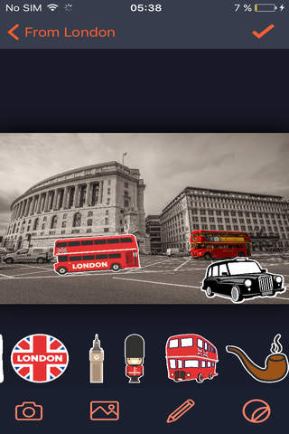 From London With Love - Greeting Card Creation PRO screenshot 2