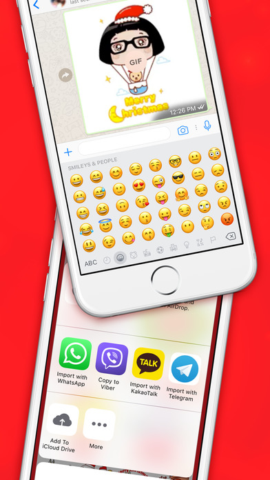 ChristMoji - Christmas Gifs Stickers for iMessage screenshot 2