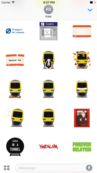 Train Delay Stickers - Railway Funny & Angry Memes screenshot 4
