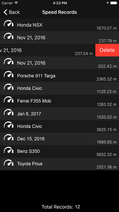 Auto Speed Tracker screenshot 2