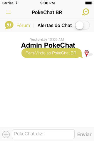 Poke Chat for Pokemon GO with GPS Radar screenshot 2
