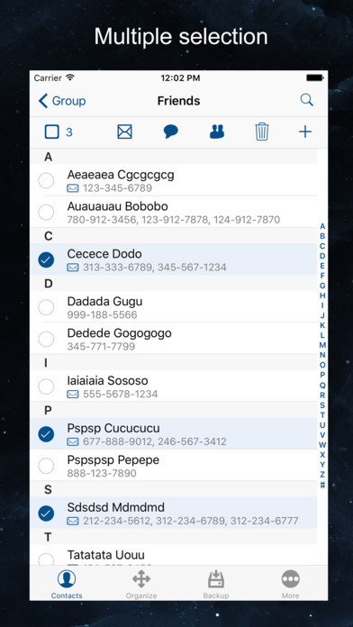 CGTool+: Contact Group Manager, Backup, Organize screenshot 2