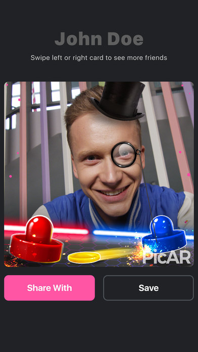 PicAR - fun masks and filters for Facebook avatars screenshot 2