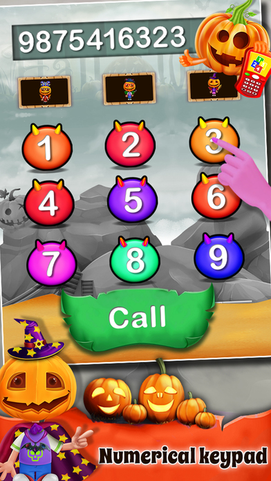 Halloween Baby Phone Game screenshot 2