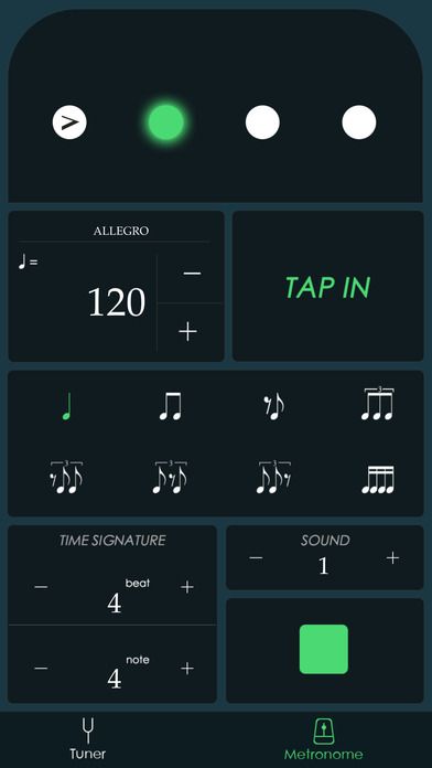 Bass tuner and metronome -best bass tuner tools screenshot 3