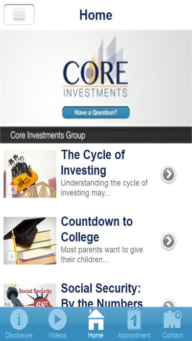 Core Investments Group, Inc. screenshot 2