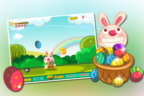 Easter Egg Rush 1 - Smart Bunny screenshot 3