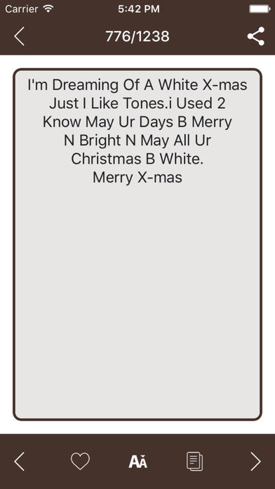 Lovely Christmas SMS 2017 screenshot 2