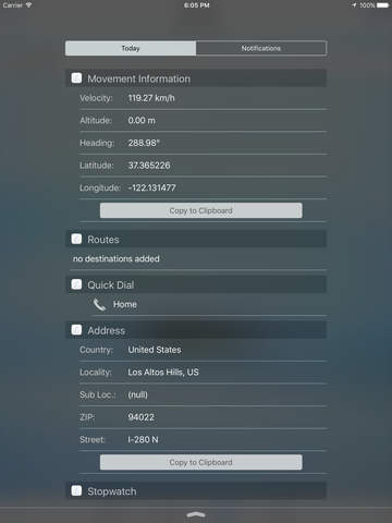 SkyPilot GPS Dashboard screenshot 2