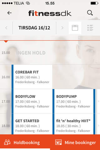 Fitness dk - Holdbooking screenshot 3