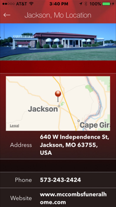McCombs Funeral Home, Inc. screenshot 4