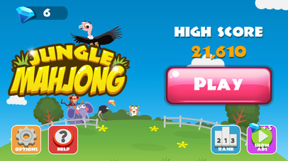 Jungle Mahjong - animal connect game screenshot 4