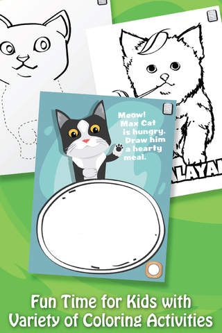 Kids Paint & Play: Kitty Love screenshot 3