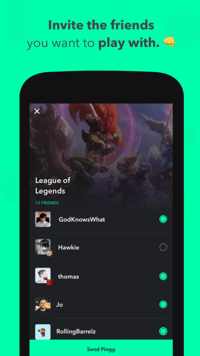 Pingg — Your gaming friends anywhere, anytime. screenshot 2