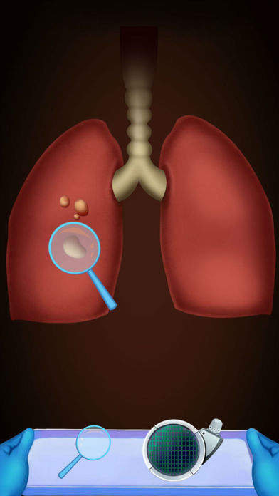 Papa Lungs Treatment - Kids Surgery Game screenshot 3