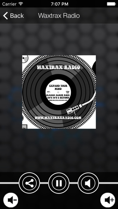 Waxtrax Radio screenshot 2