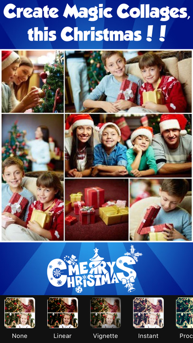 Christmas Collage & Photo Editor Free screenshot 2
