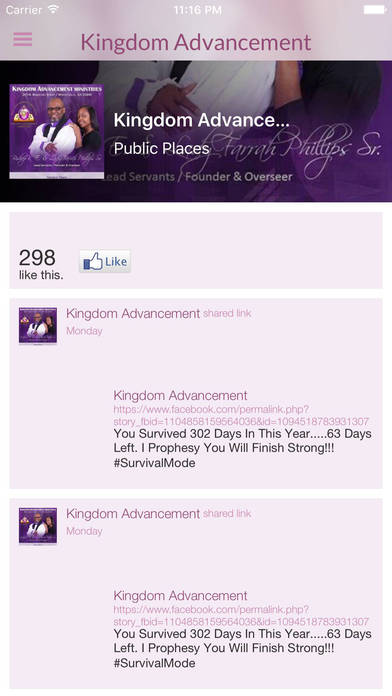 Kingdom Advancement Ministries screenshot 3