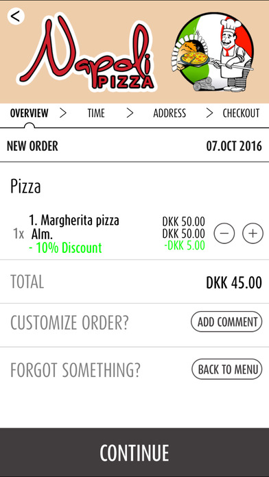 Napoli Pizza Ulsted screenshot 3