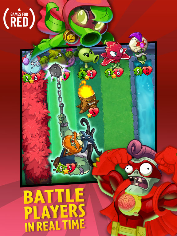 Screenshots of Plants vs. Zombies™ Heroes for iPad