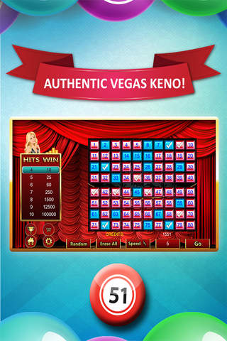 A Keno Master Pro - Casino Betting Game screenshot 2