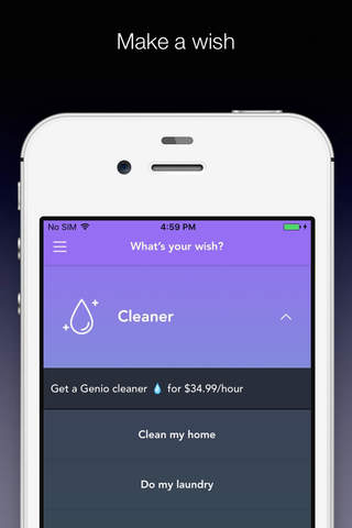 Genio - Help with chores on-demand screenshot 2